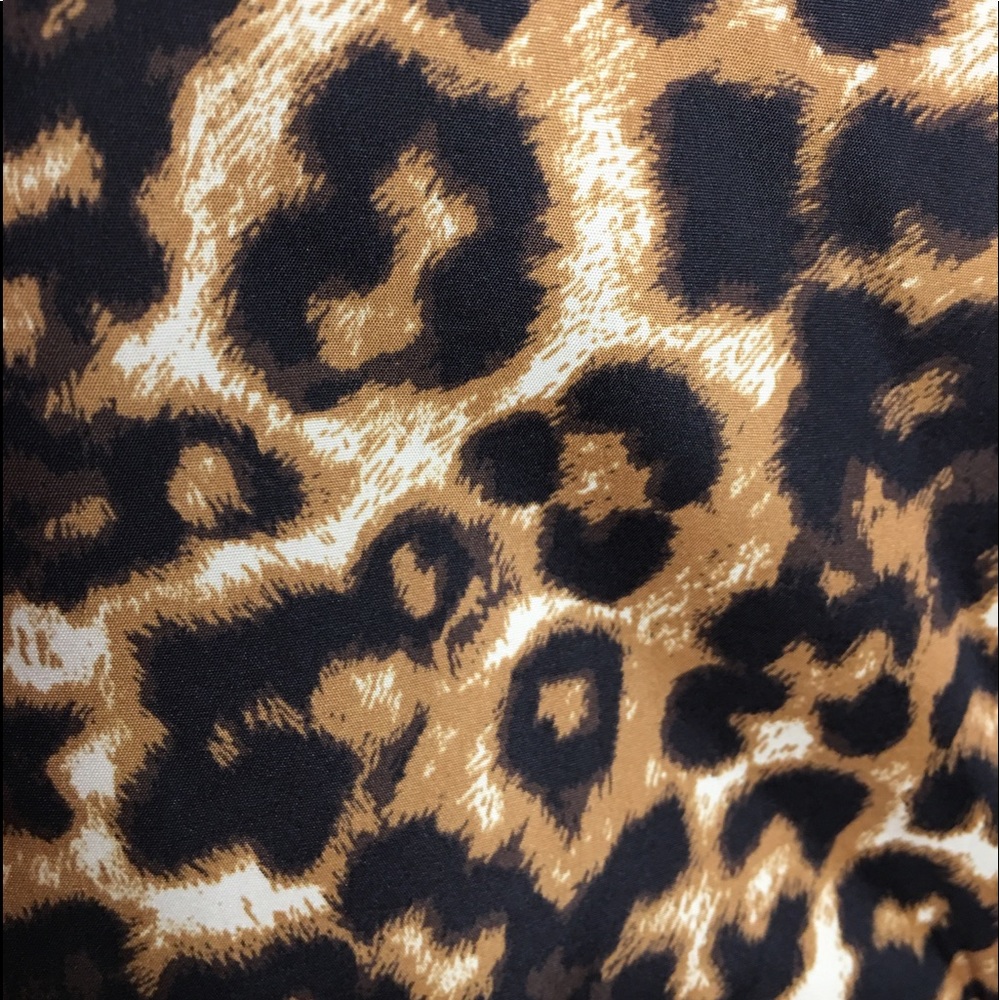 Size 14 Animal print outerwear vest. Quilted style vest. NWOT - Picture 8 of 12